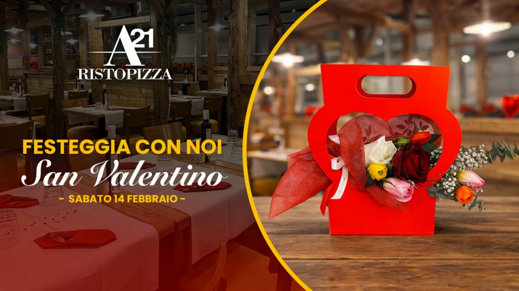 A21 ristorante per San Valentino a Brescia